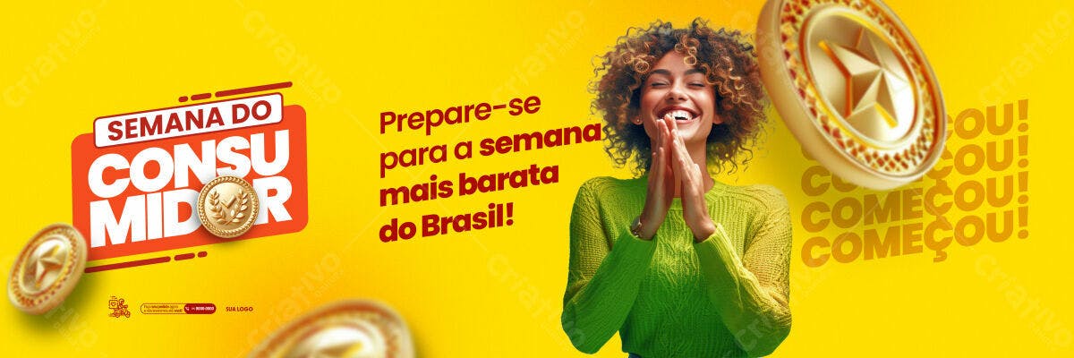 Banner Semana do Consumidor PSD Editável