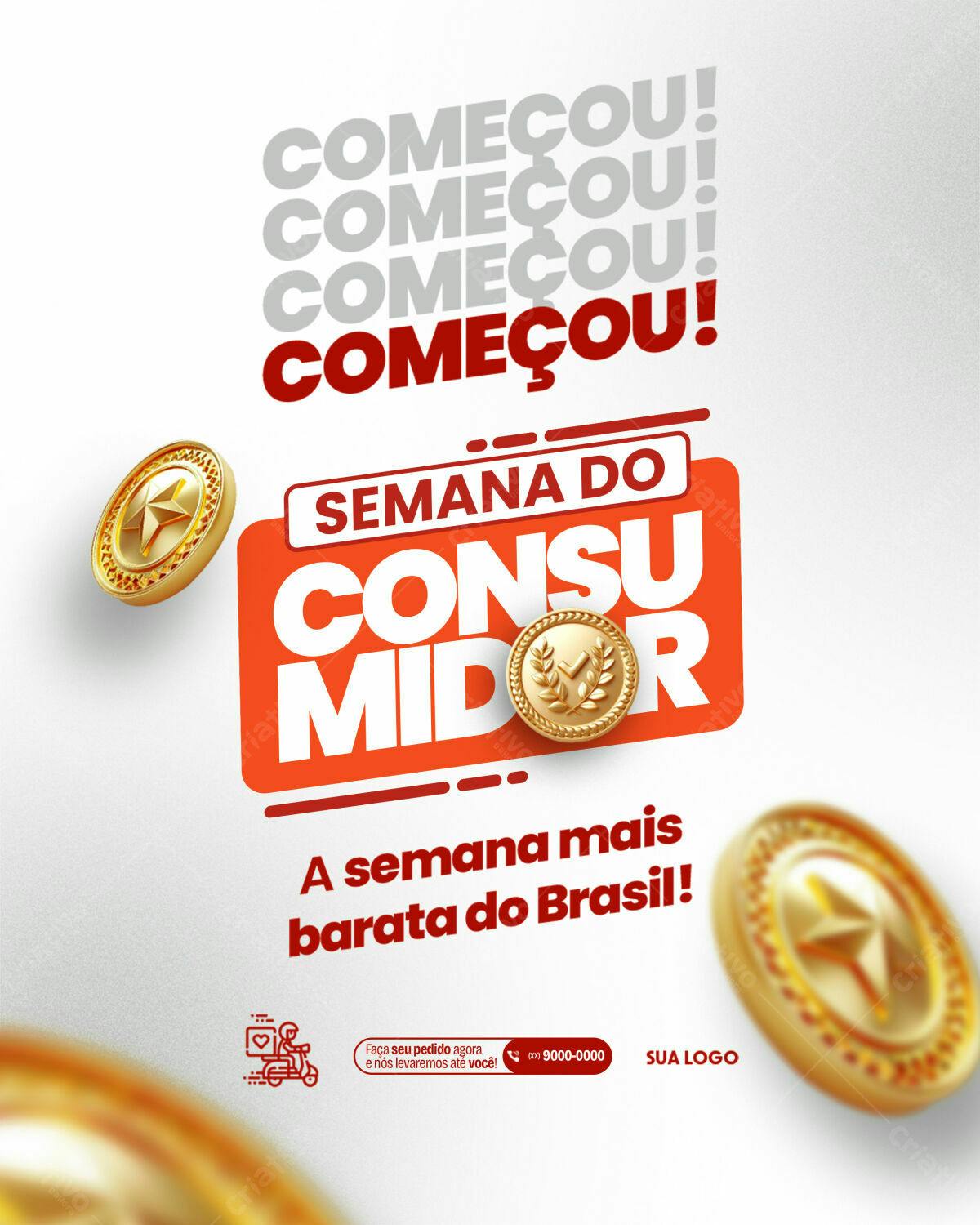 Flyer Semana do Consumidor PSD Editável