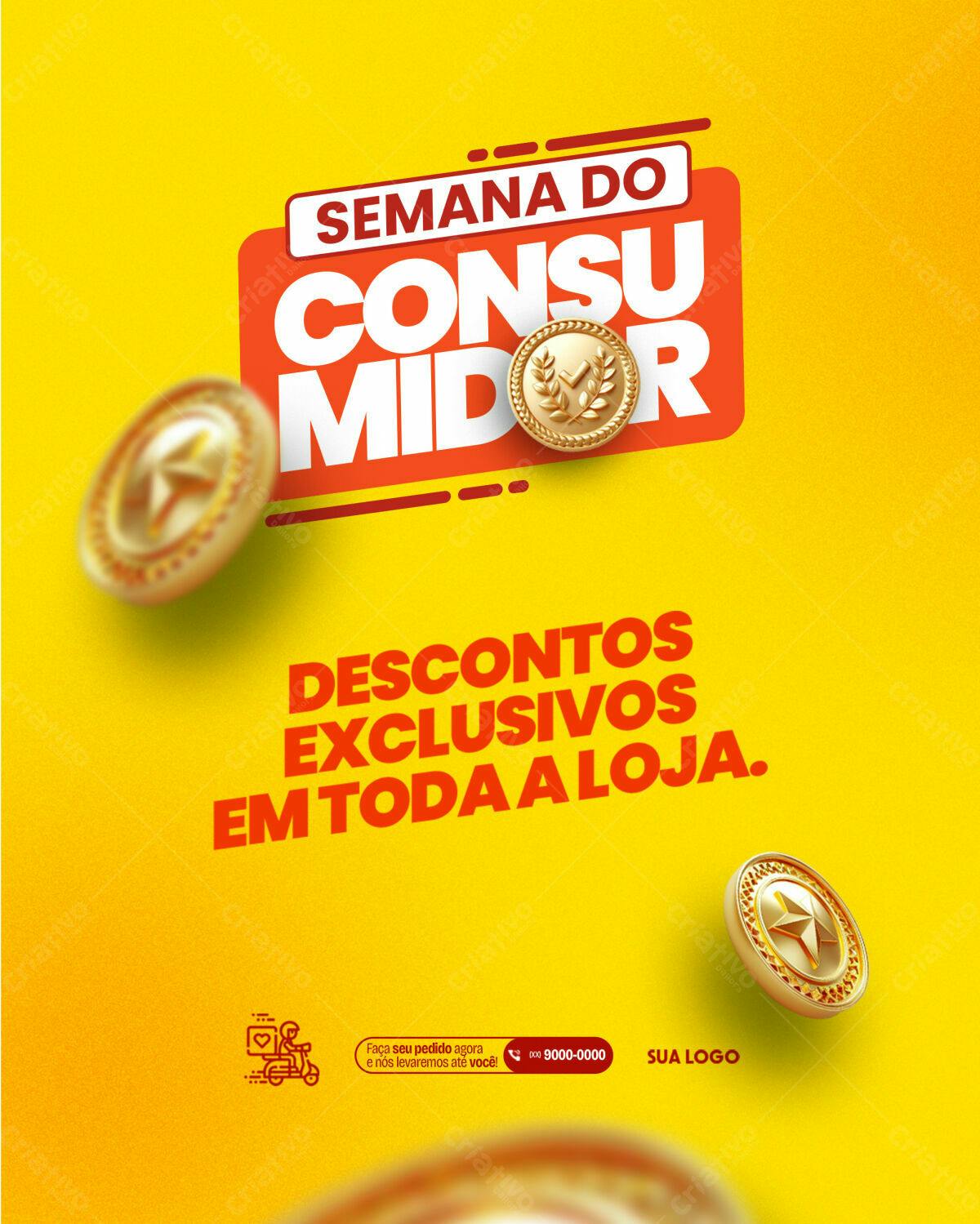 Flyer Semana do Consumidor PSD Editável