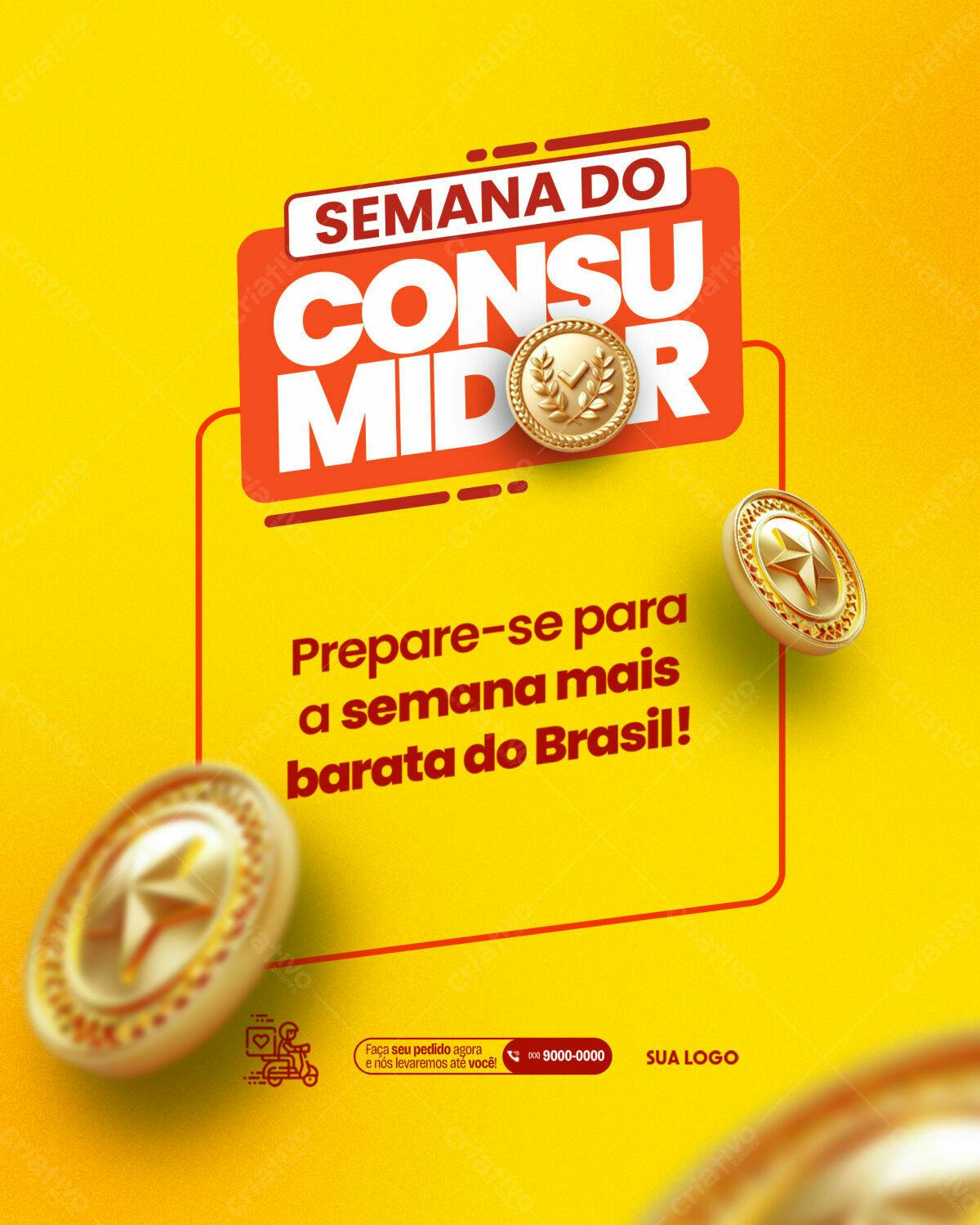 Flyer Semana do Consumidor PSD Editável
