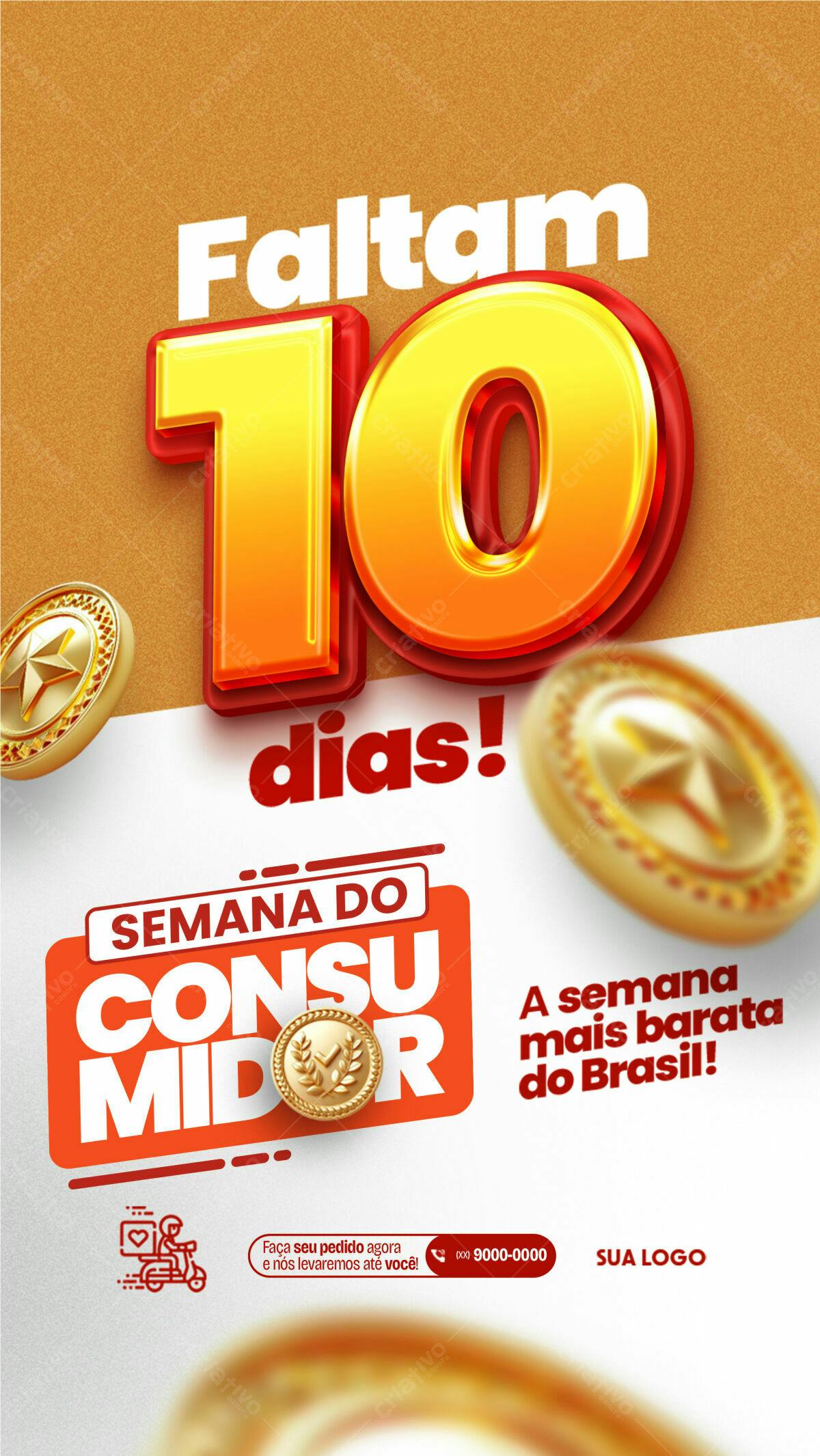 Flyer Semana do Consumidor PSD Editável
