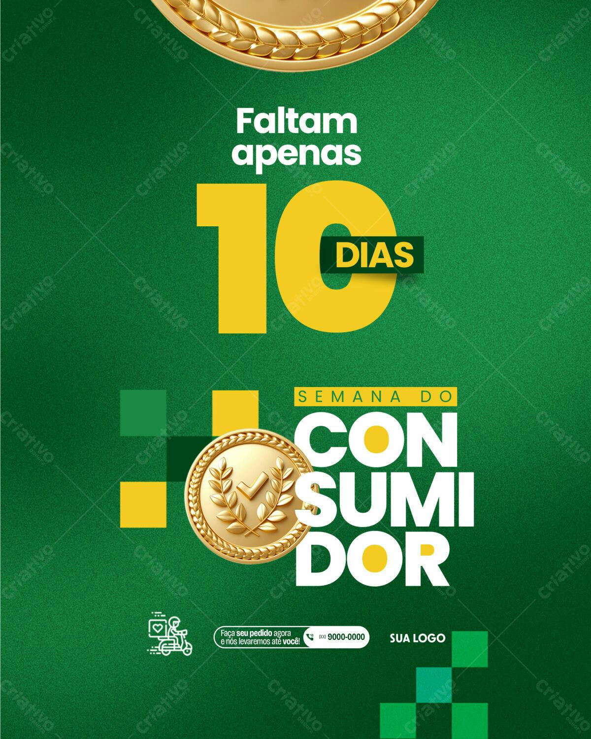 Flyer Semana do Consumidor PSD Editável