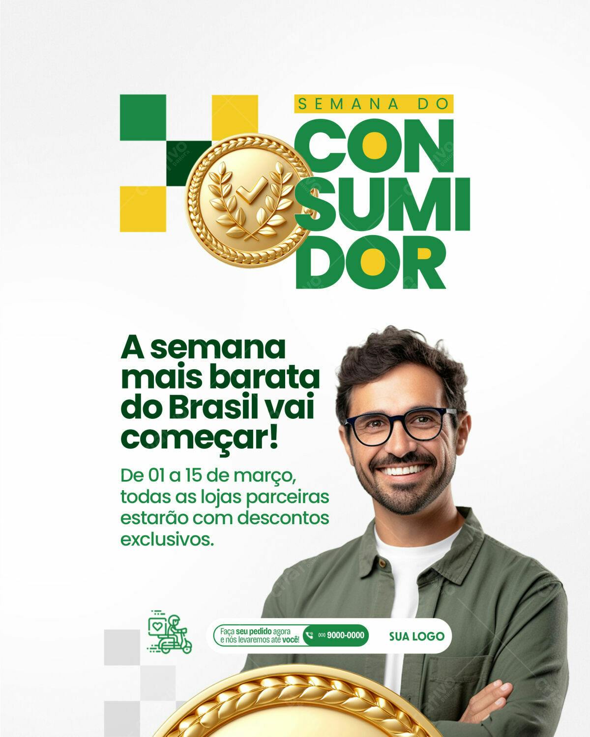 Flyer Semana do Consumidor PSD Editável