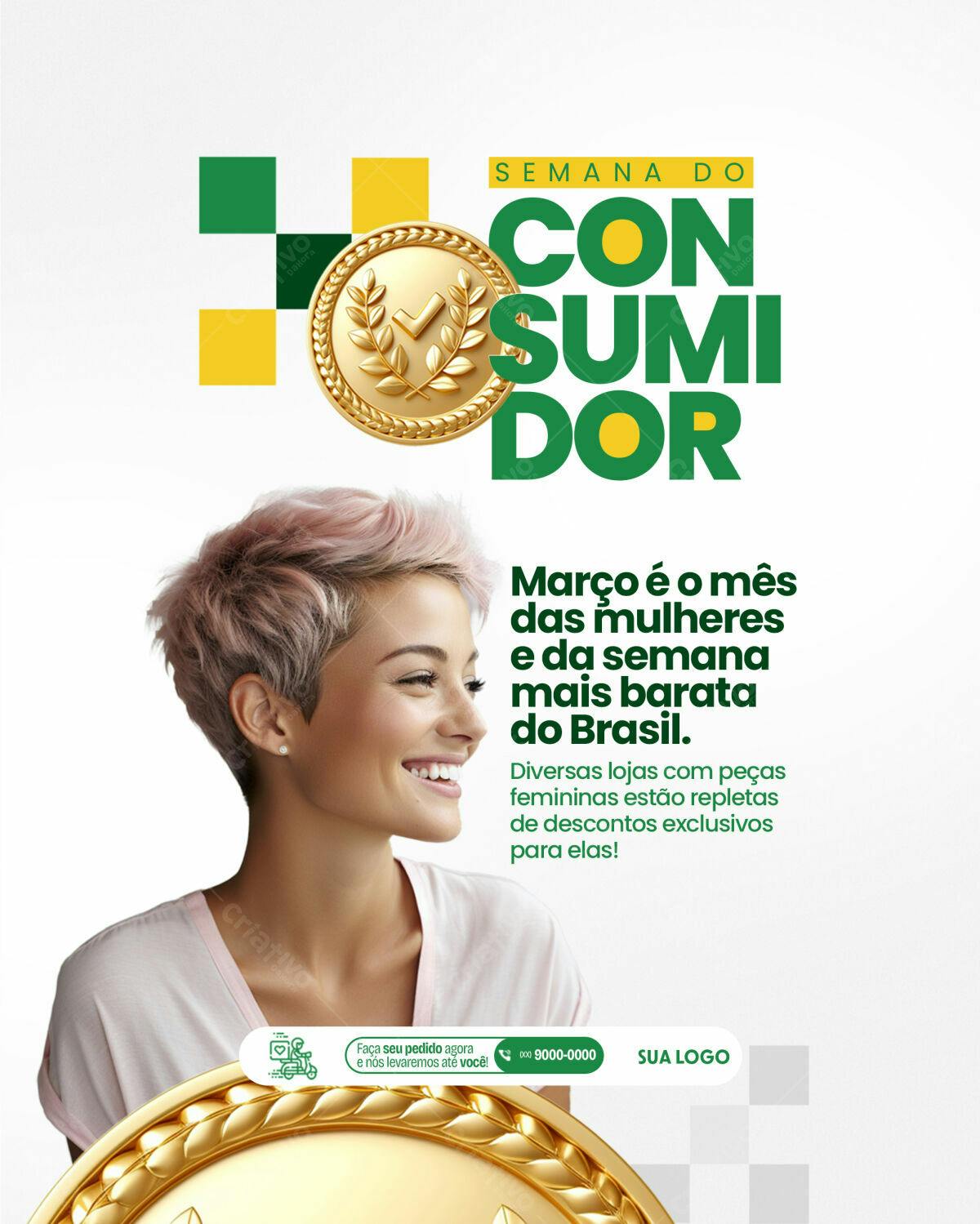 Flyer Semana do Consumidor PSD Editável