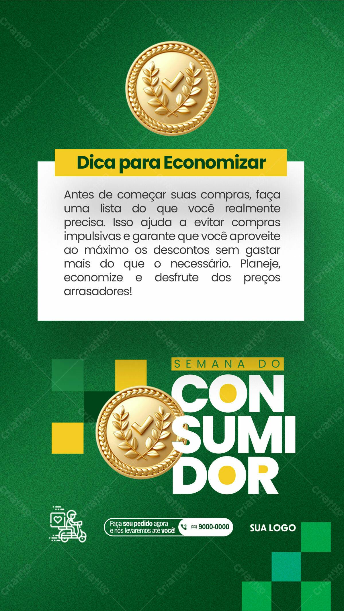 Flyer Semana do Consumidor PSD Editável
