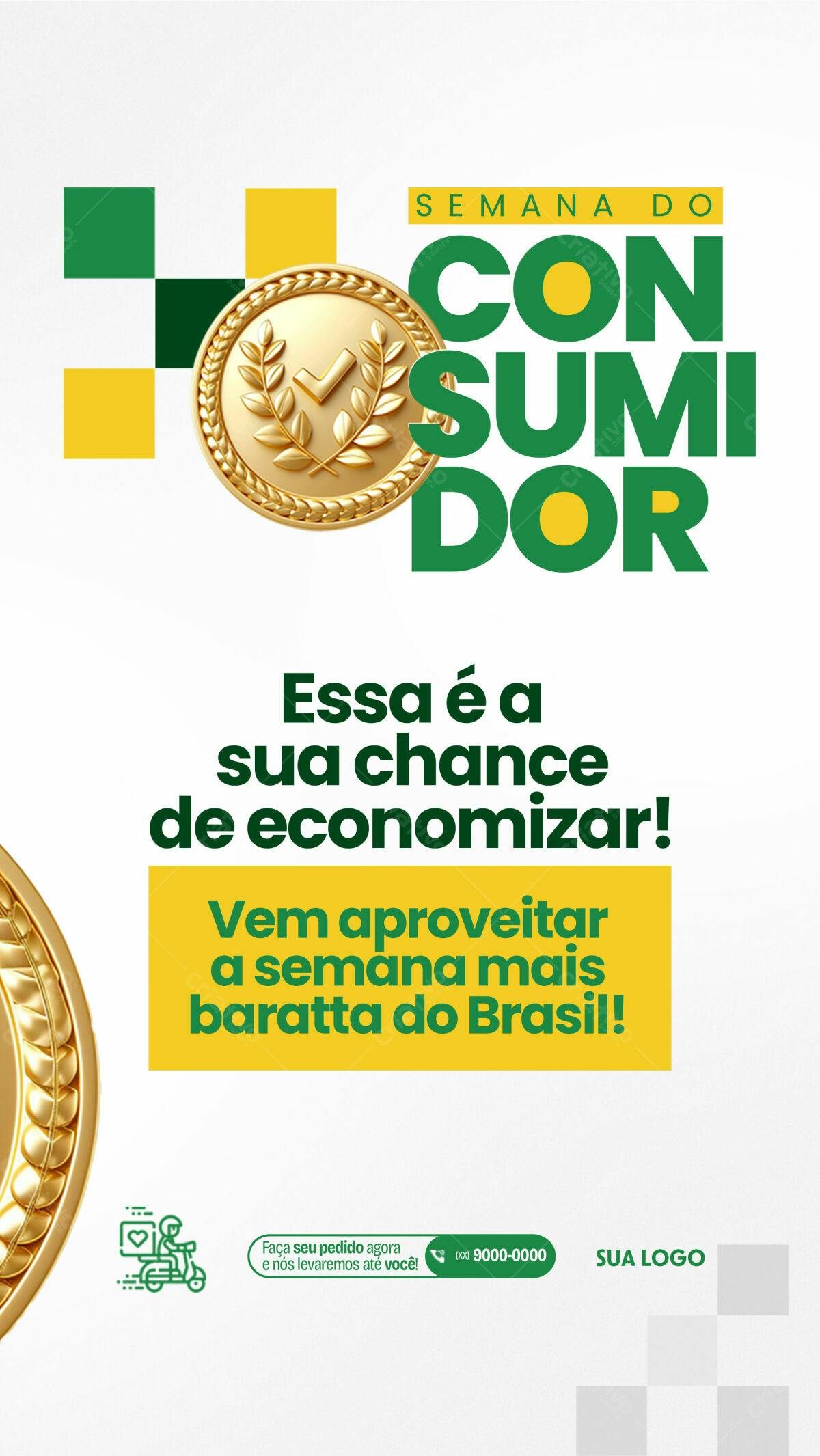 Flyer Semana do Consumidor PSD Editável