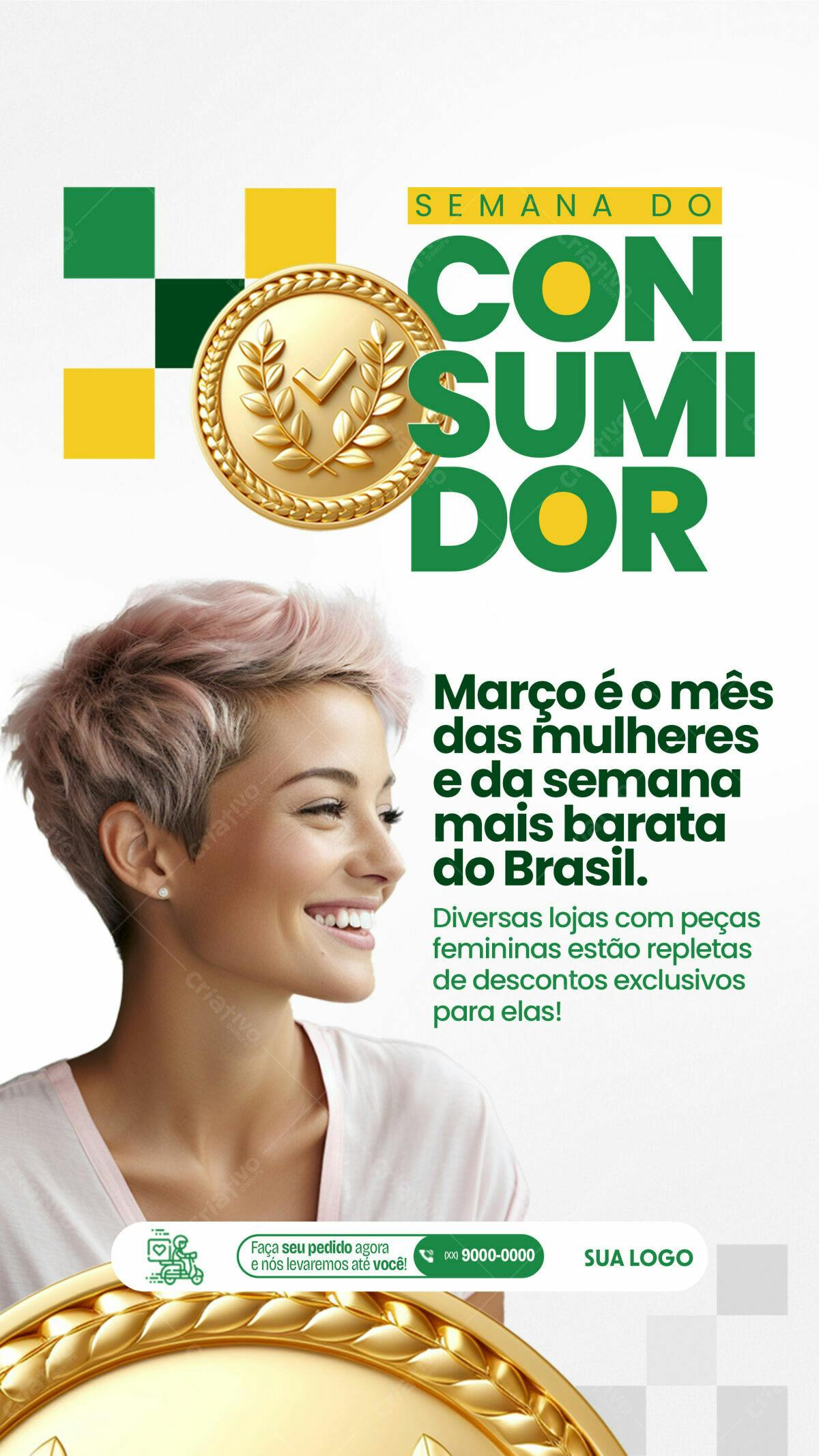 Flyer Semana do Consumidor PSD Editável