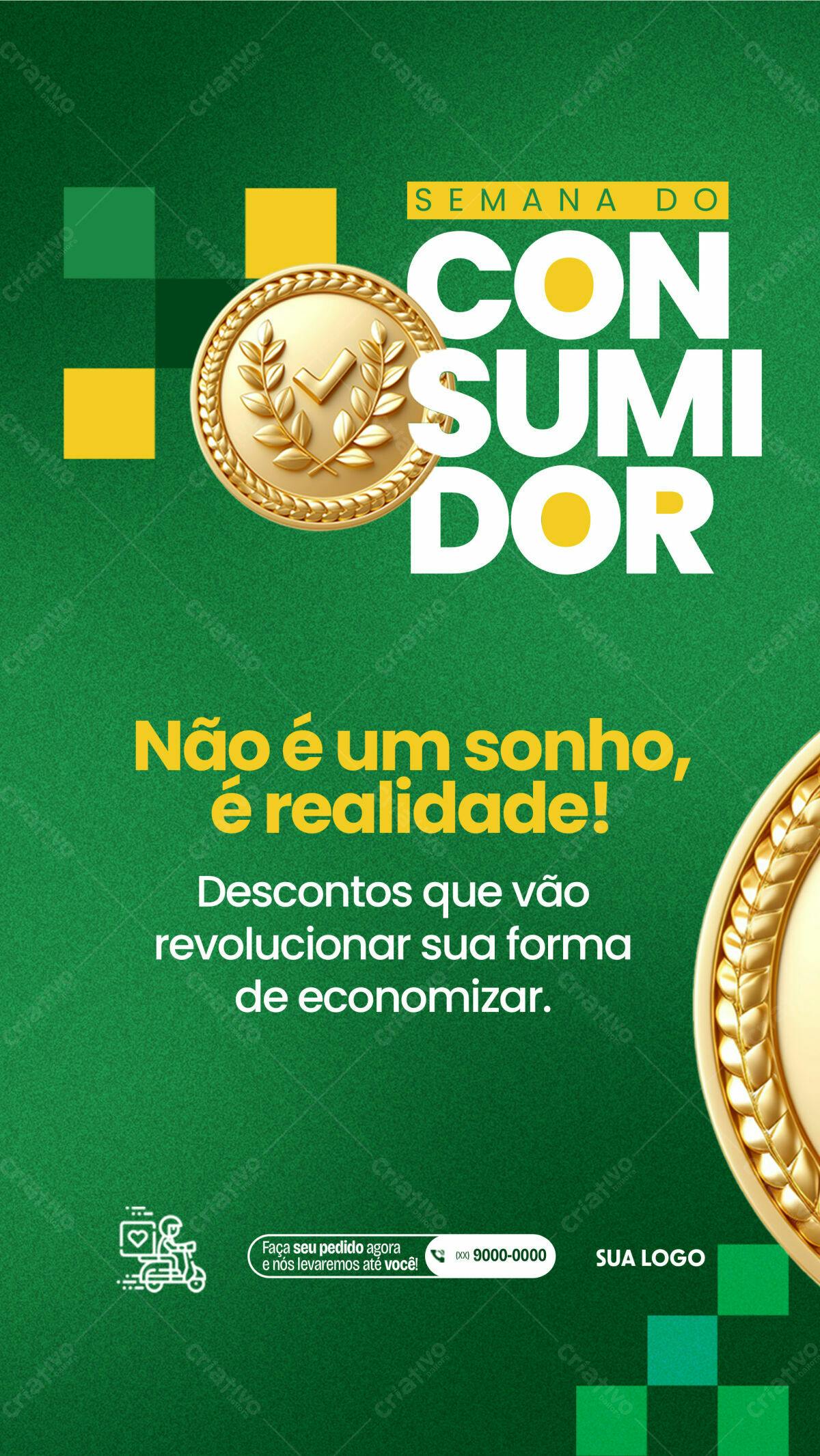 Flyer Semana do Consumidor PSD Editável