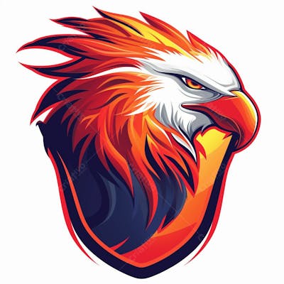 LOGOTIPO DE FUTEBOL, GAVIÃO, ÁGUIA, FALCÃO