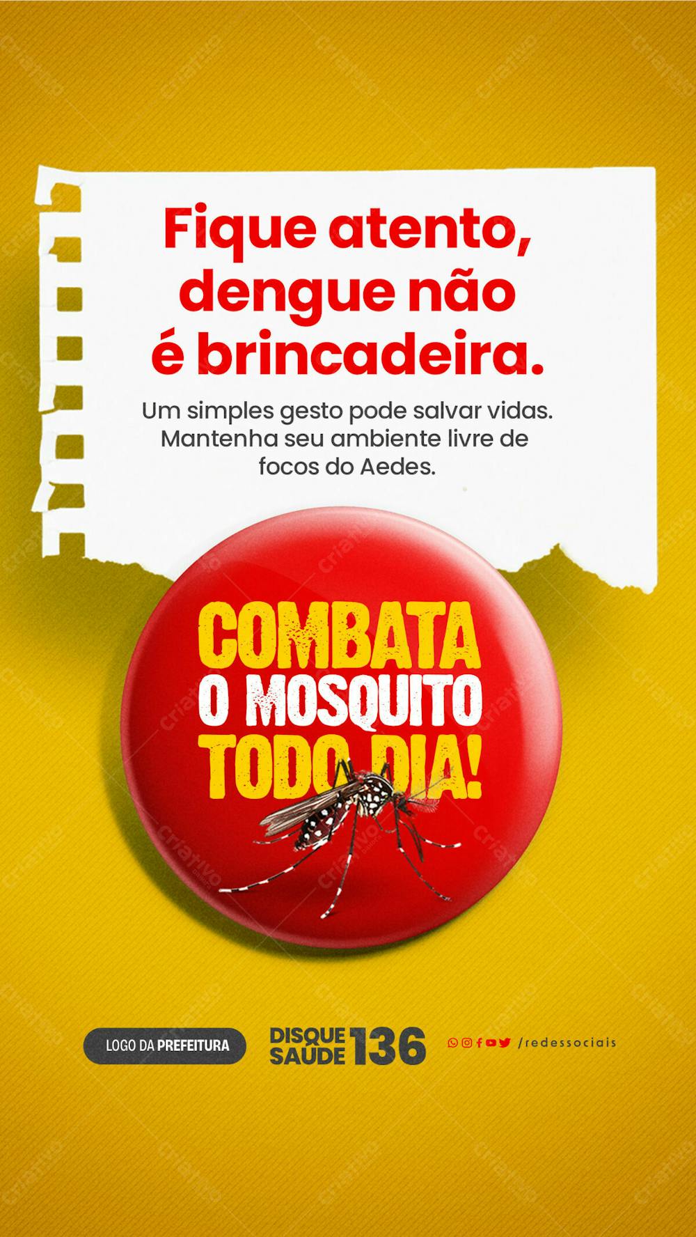 Story   Combata O Mosquito Todo Dia   Fique Atento