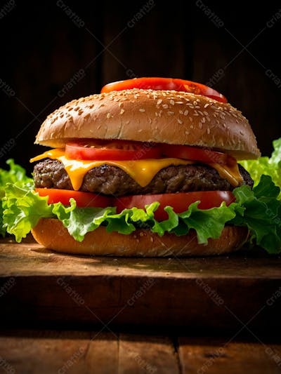 Hambúrguer Completo E Suculento 1