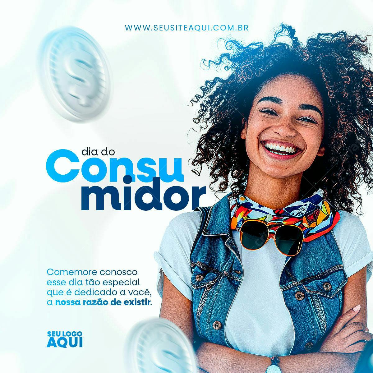 Postagem Dia do Consumidor PSD Editável