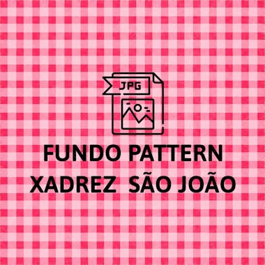 Fundo pattern xadrez nas cores vermelho em jpg são joão