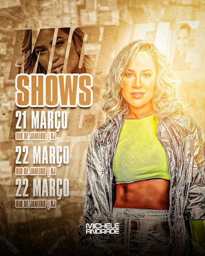 Michele Andrade Agenda De Show