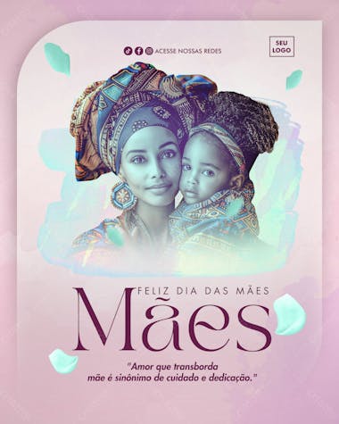 Feliz dia das mães dia 12 de maio flyer psd