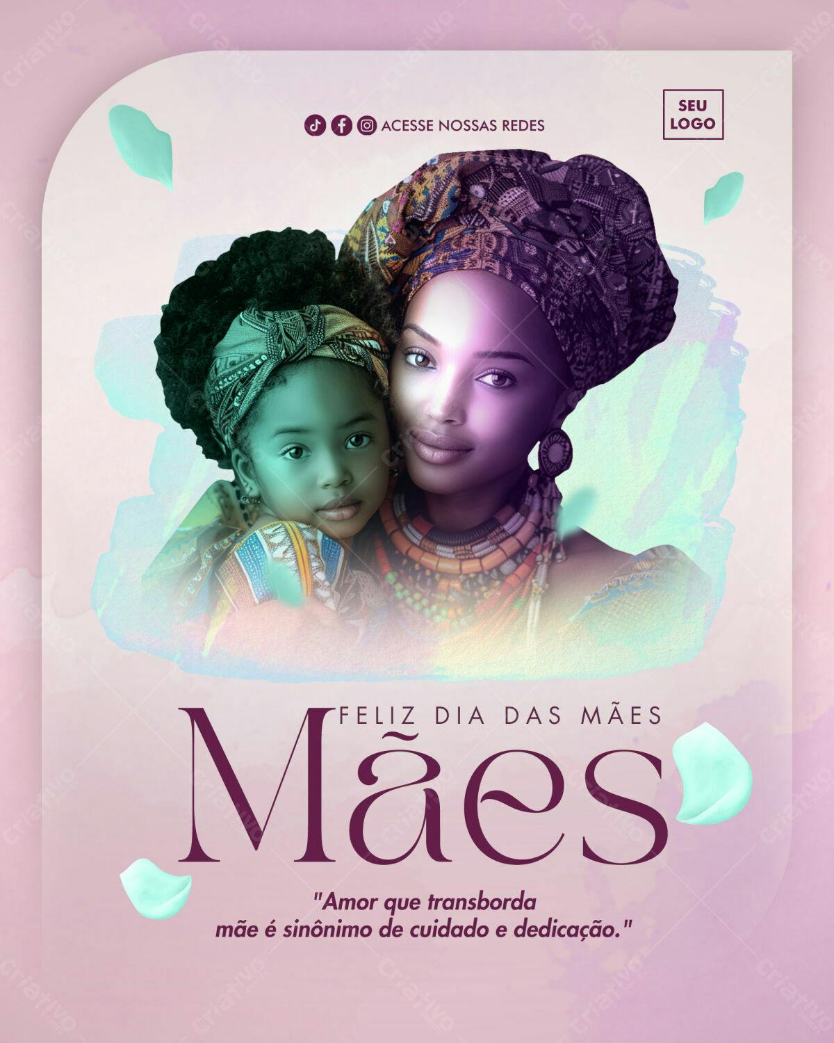 Flyer Dia das Mães PSD Editável