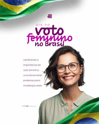 Social media dia do voto feminino no brasil ferramenta poderosa para mudanças
