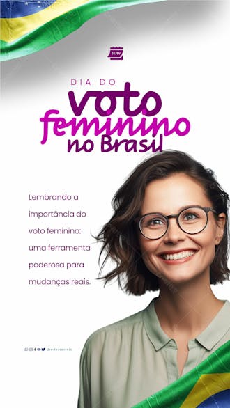 Story dia do voto feminino no brasil ferramenta poderosa para mudanças