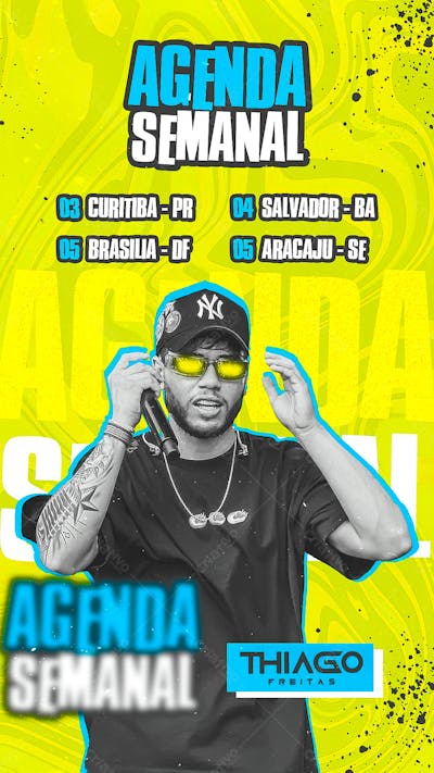 Flyer Agenda Semanal