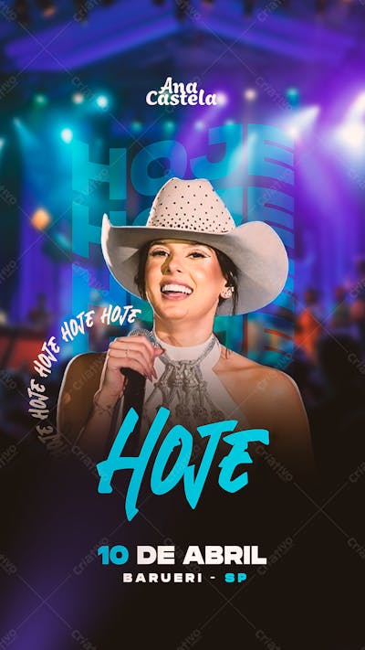 Flyer Shows De Hoje