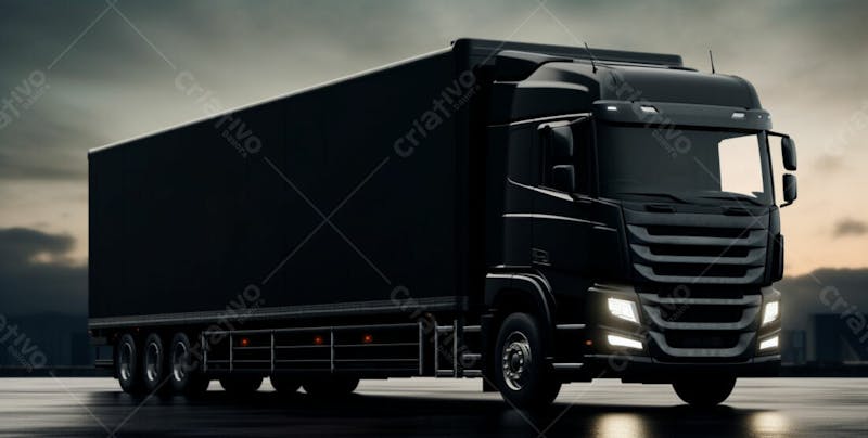 Imagem de um caminhão grande 9