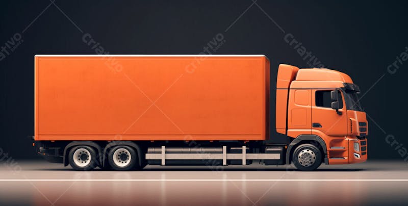 Imagem de um caminhão grande 14