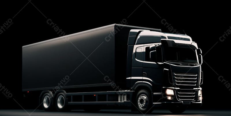 Imagem de um caminhão grande 68