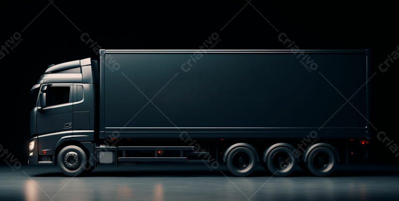 Imagem de um caminhão grande 85