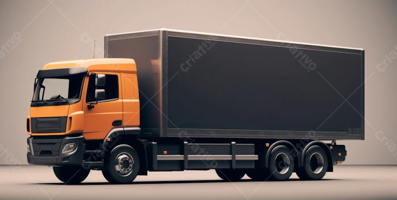 Imagem de um caminhão grande 90