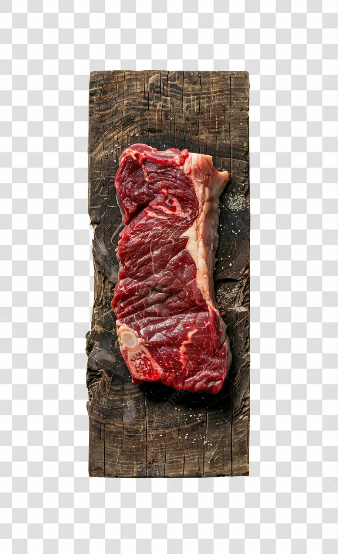 Imagem de bife PNG com fundo transparente