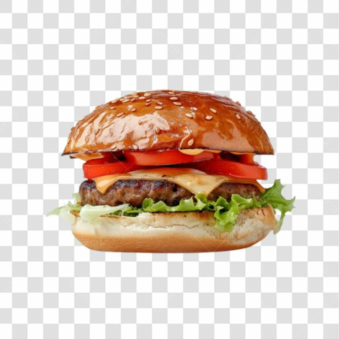 Icone Hambúrguer PNG com fundo transparente