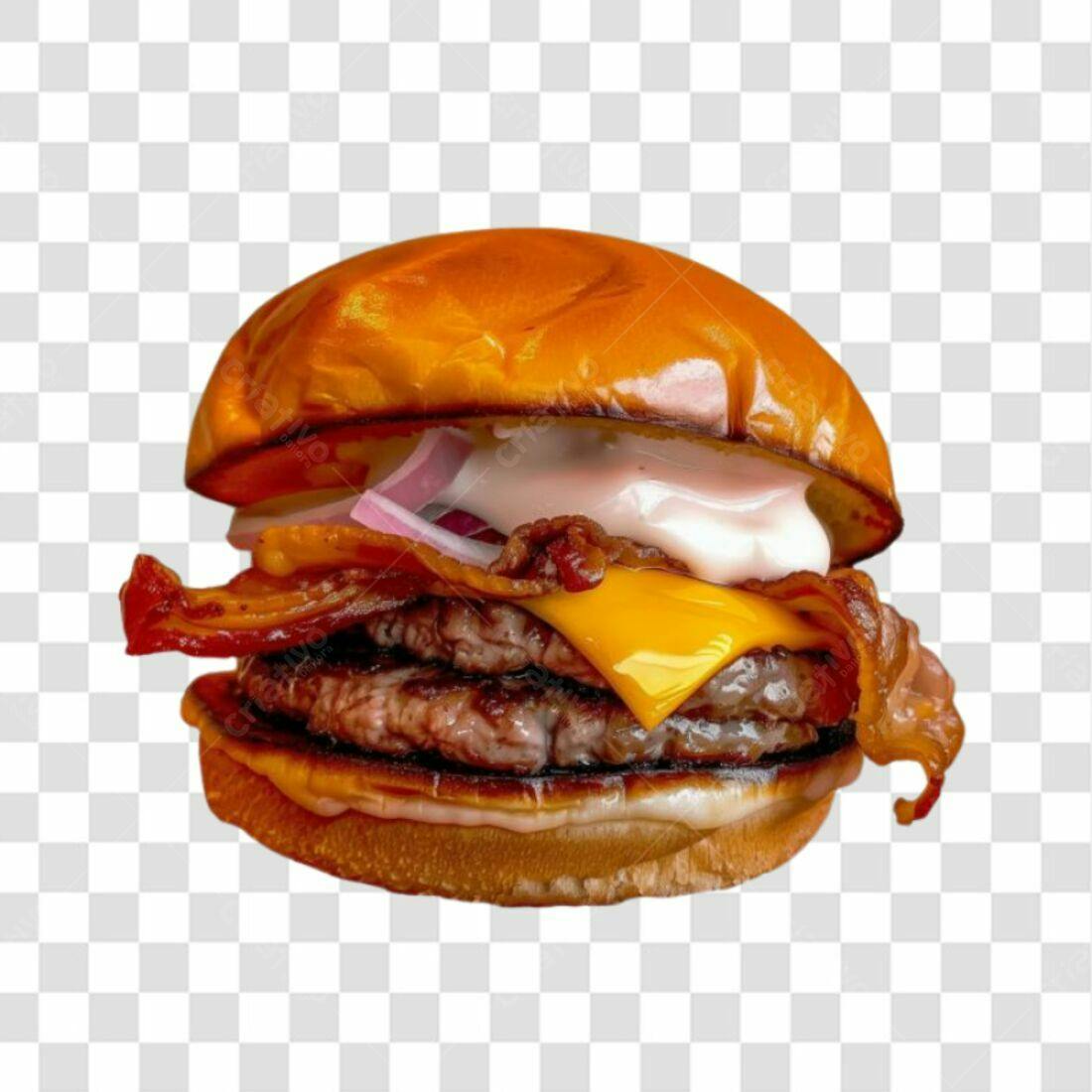 Imagem de Hambúrguer PNG com fundo transparente