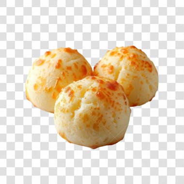 Pão de queijo png transparente