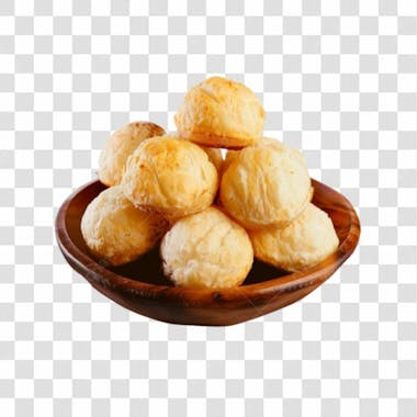 Pão de queijo no pote png transparente