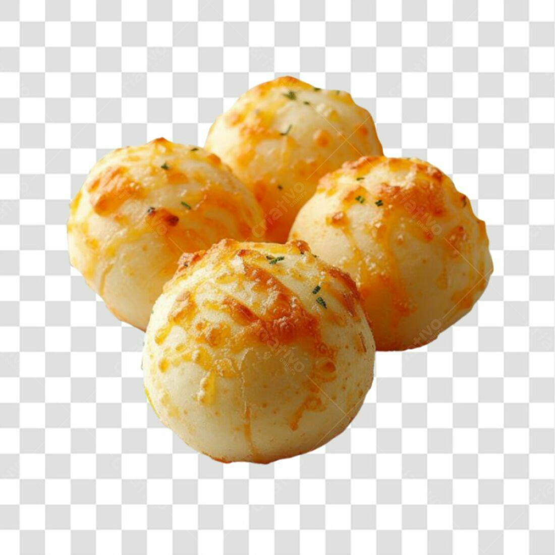 Icone Pães de Queijo PNG com fundo transparente