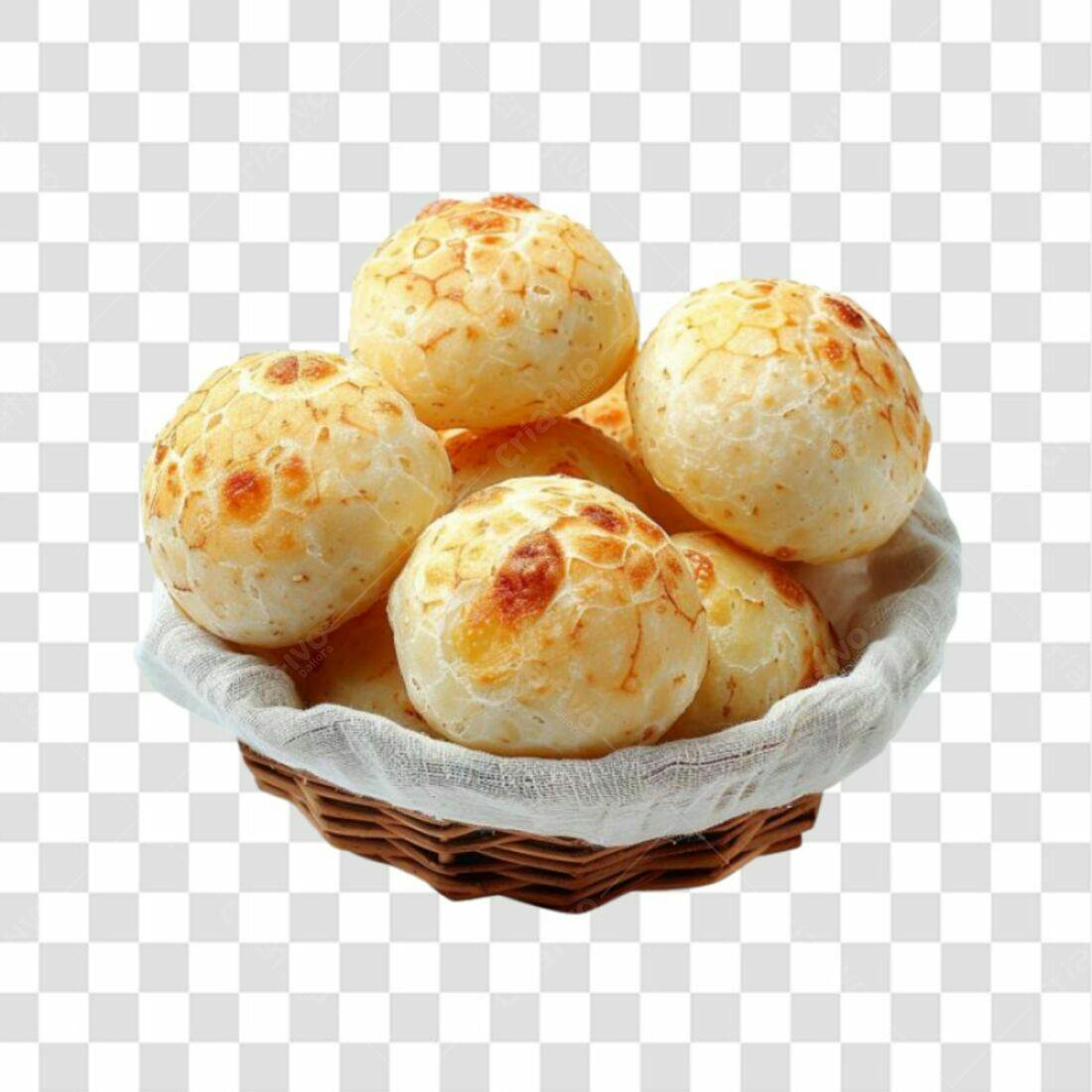 Imagem Pães de Queijo PNG com fundo transparente