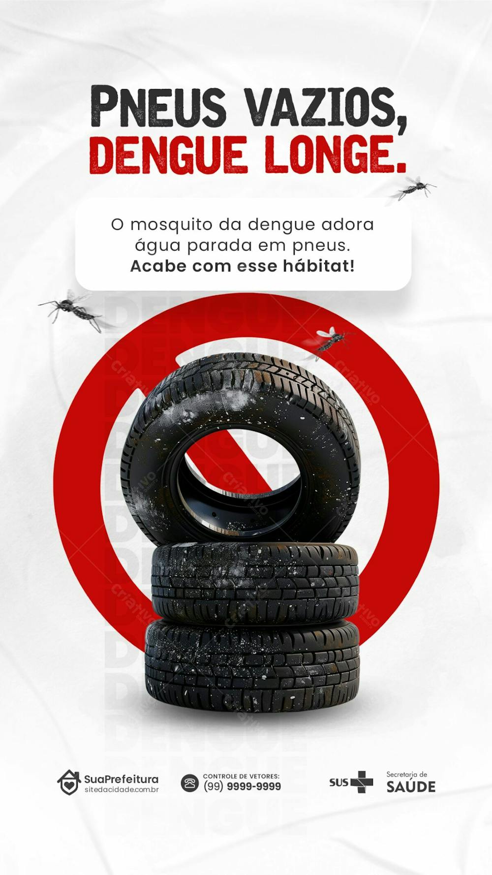 Conscientização contra a Dengue SOCIAL MEDIA 