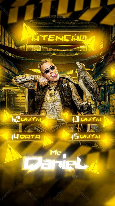 Mc Daniel   Atenção   Storys