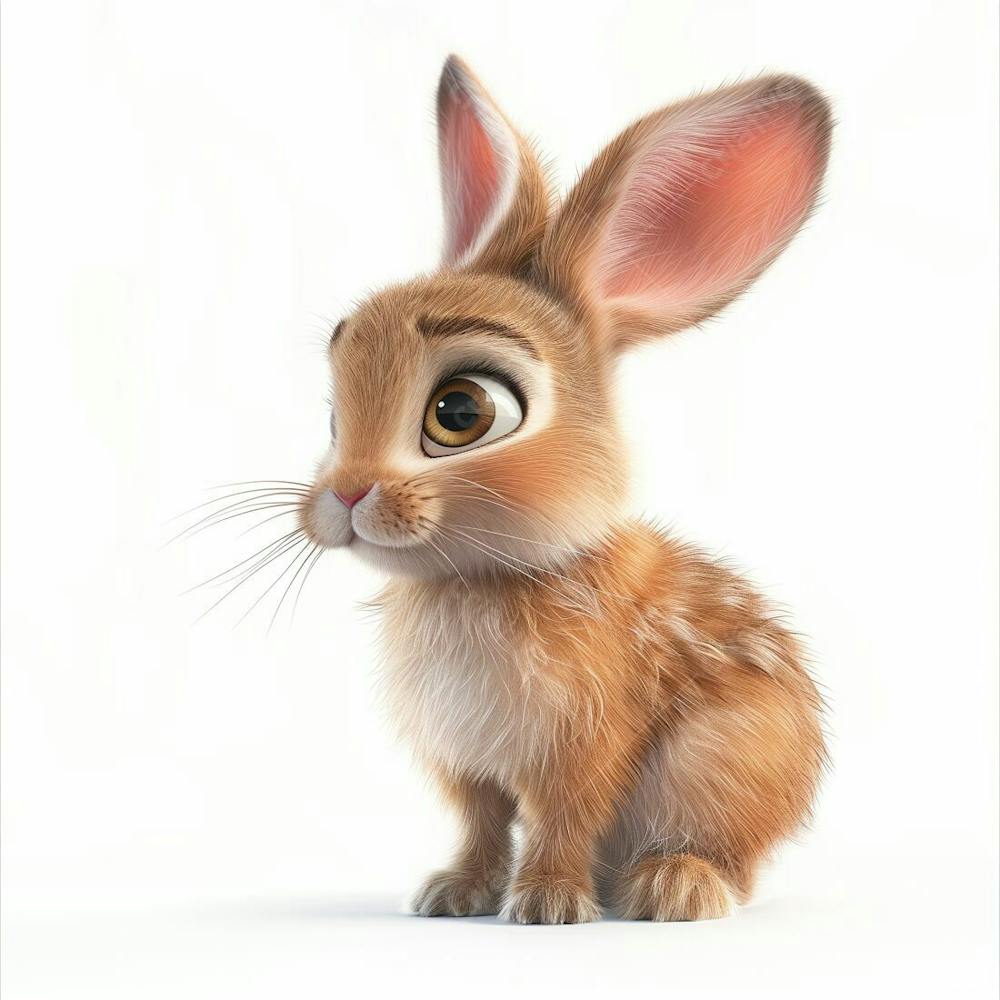 COELHO FOFO | PIXAR DISNEY | PERSONAGEM 3D