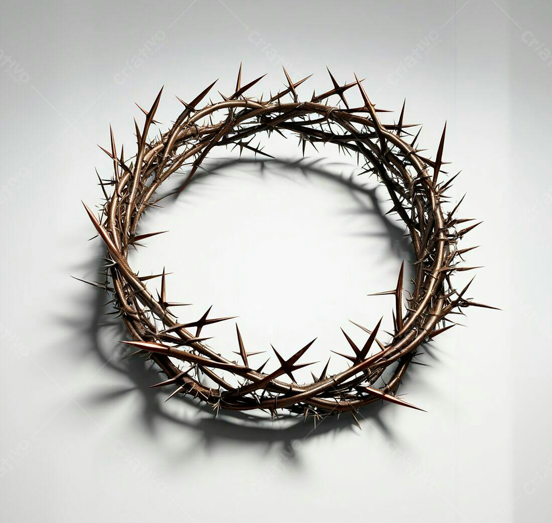Coroa de Espinhos Simbolizando Paixão de Cristo