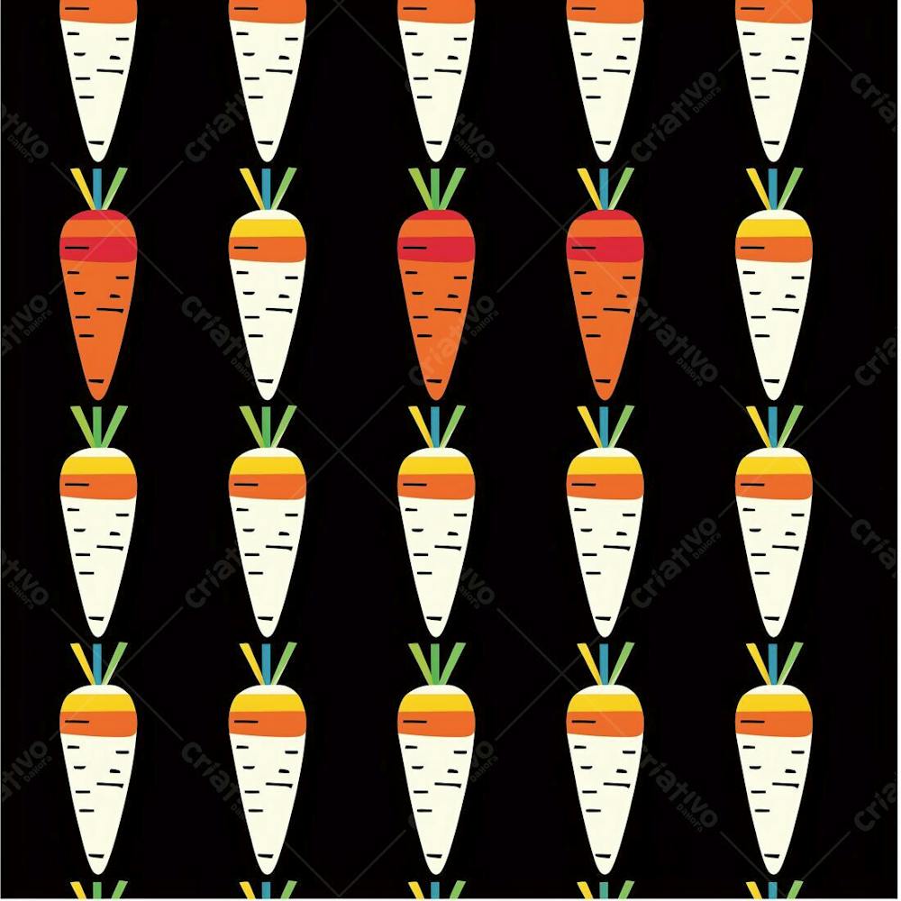 IMAGEM CENOURAS COLORIDAS - TEXTURA | BACKGROUND