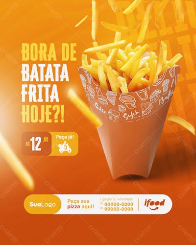 Hamburgueria E Pizzaria Social Media Post Feed Vertical (5)