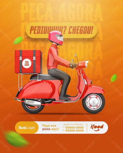 Hamburgueria E Pizzaria Social Media Post Feed Vertical (7)