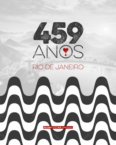 Social Media   Aniversário Rio De Janeiro   Ipanema
