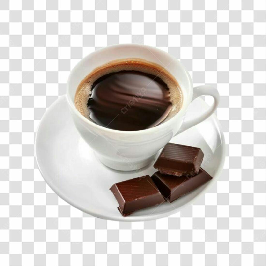 Icone Café e Chocolate PNG com fundo transparente