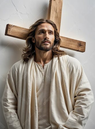 Imagem de jesus cristo em sua cruz