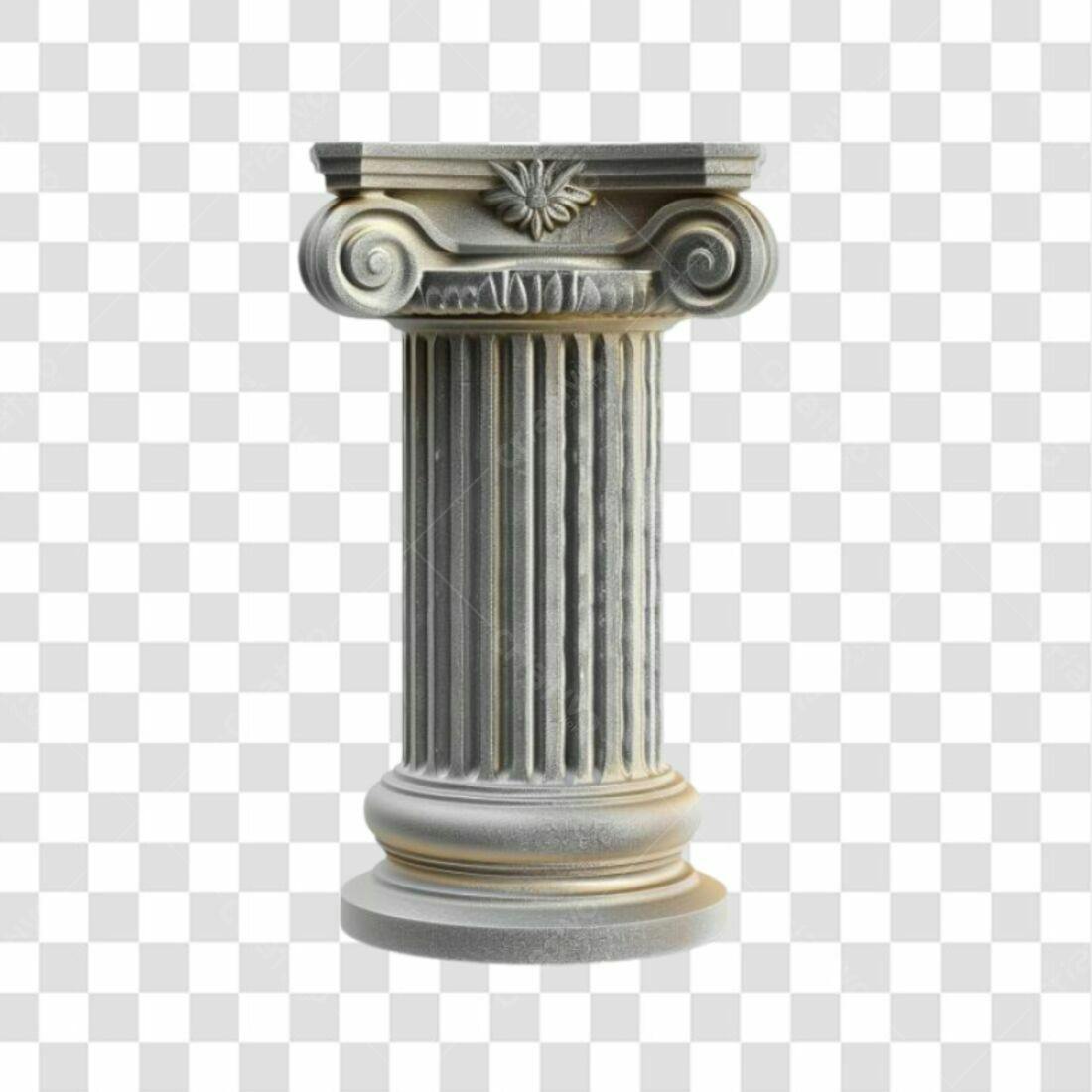 Coluna Romana PNG com fundo transparente