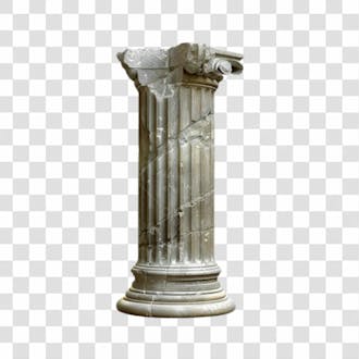 Coluna grega png transparente