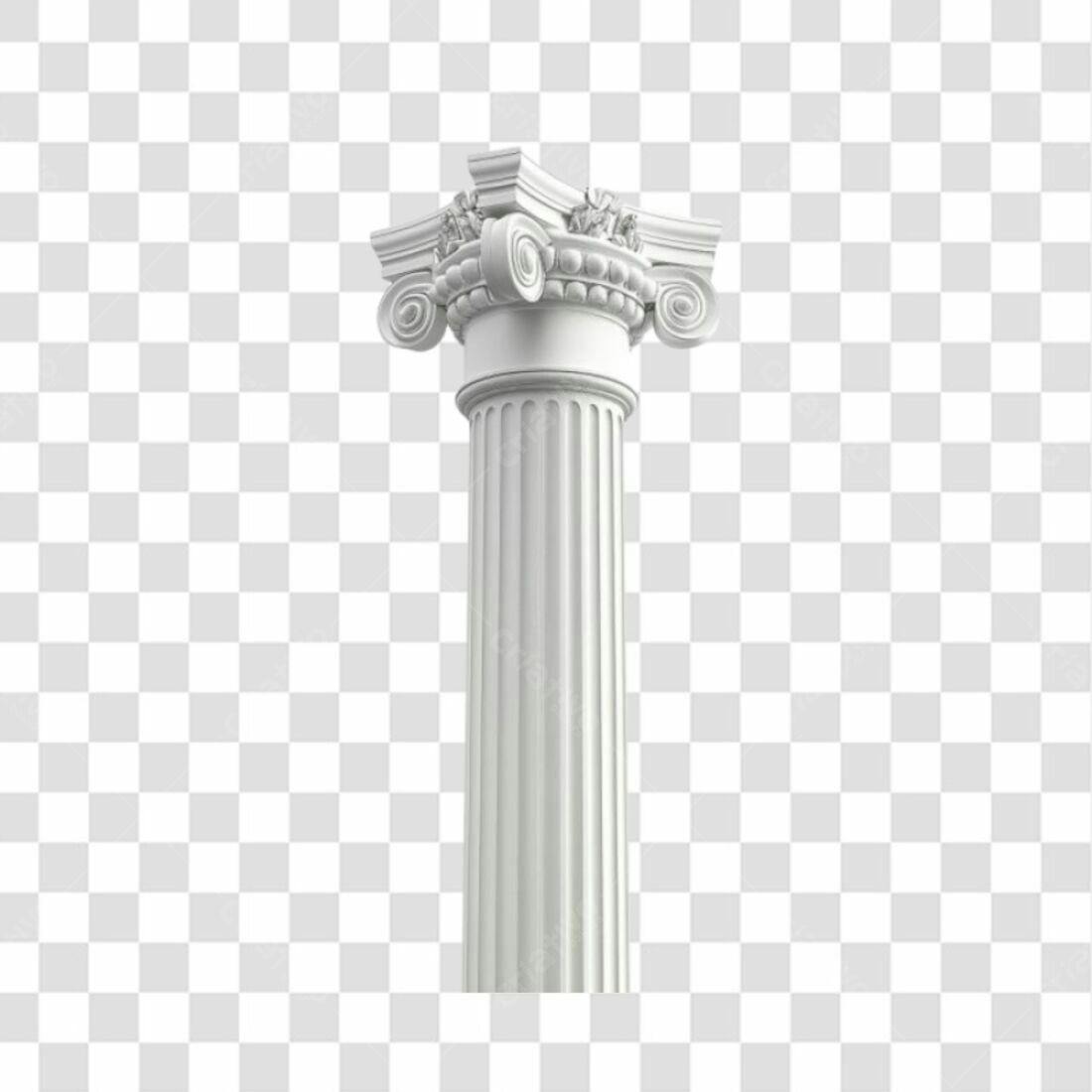Icone Coluna Grega PNG com fundo transparente