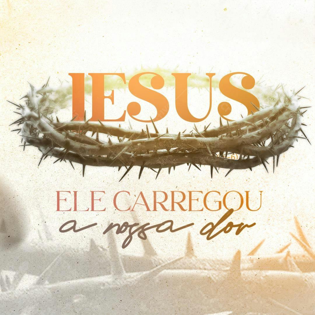 Imagem para Semana Santa PSD Editável